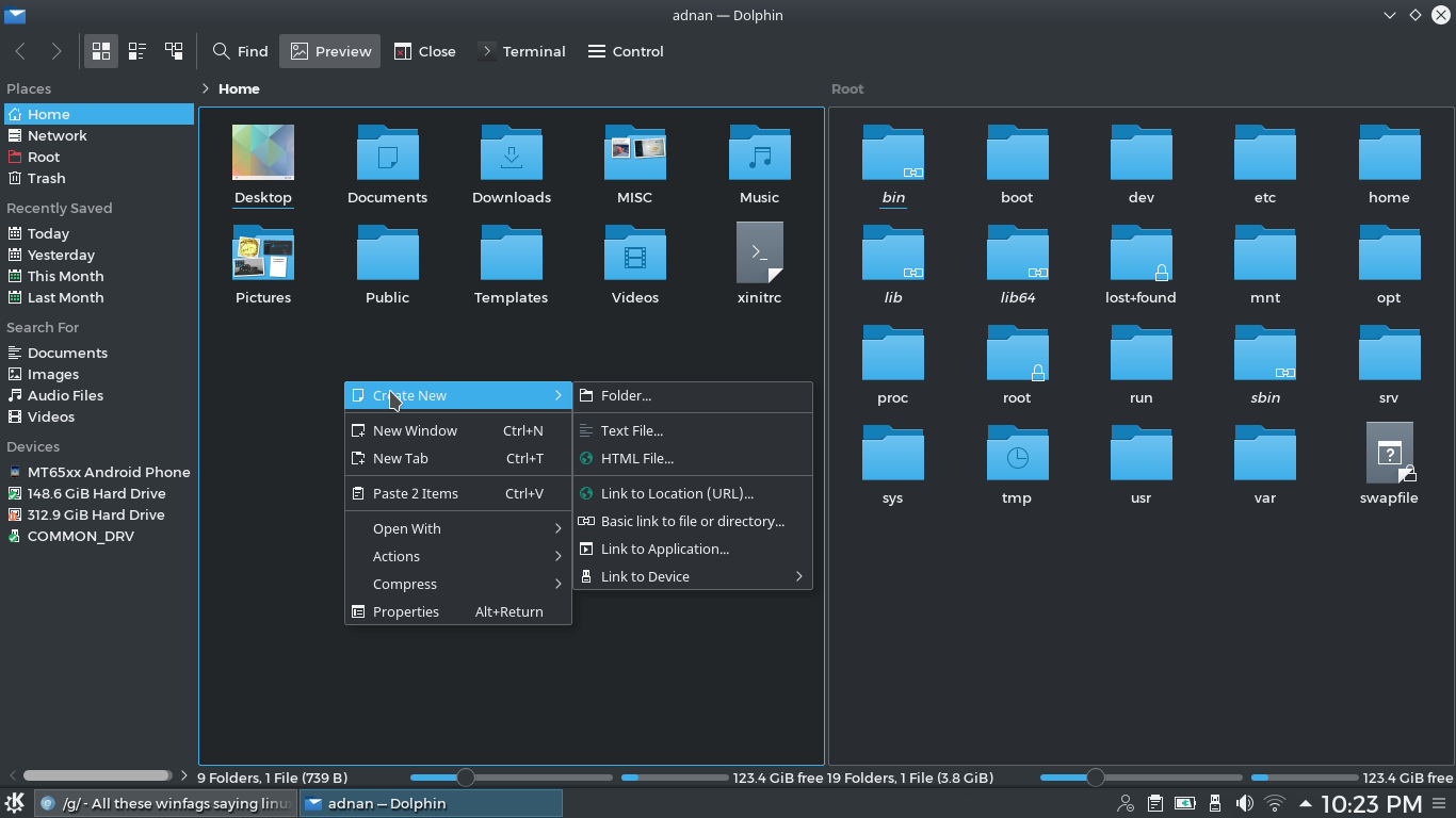 kubuntu-dolphin