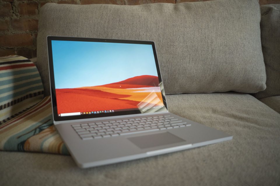 surface book 3 utilizzo quotidiano